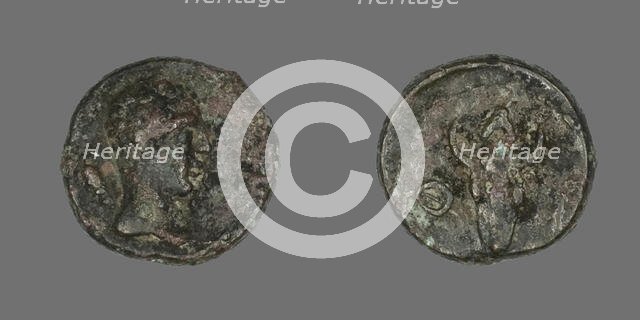 Coin Depicting the Goddess Athena, 2nd century CE. Creator: Unknown.