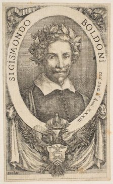 Portrait of the Poet Sigismond Boldoni, 1656. Creator: Stefano della Bella.