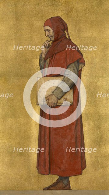 The Man of Letters Gillis de Wevel, 1889. Creator: Albrecht De Vriendt.