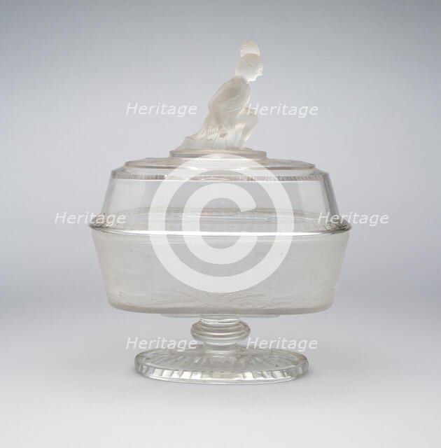 Compote, c. 1876. Creator: Gillinder & Sons.