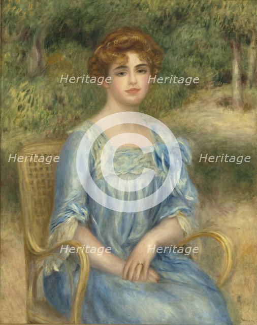 Madame Gaston Bernheim de Villers, nee Suzanne Adler, 1901. Artist: Renoir, Pierre Auguste (1841-1919)