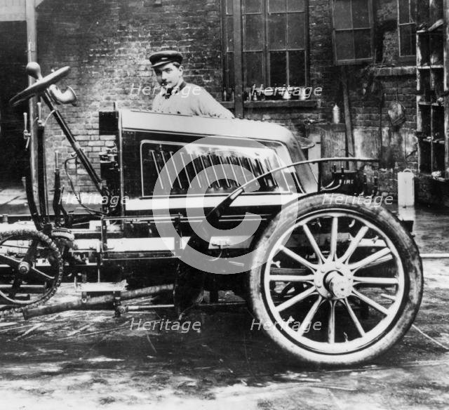 1902 Mors with chauffeur. Creator: Unknown.