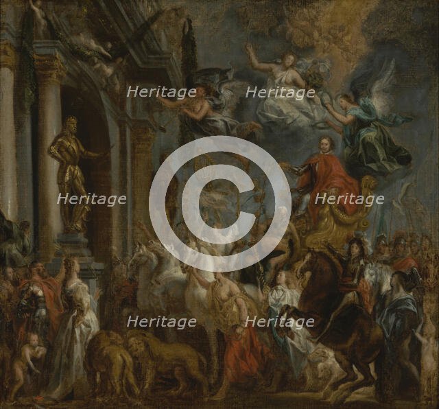 The Triumph of Frederik Hendrik, 1650-1651. Creator: Jacob Jordaens I.