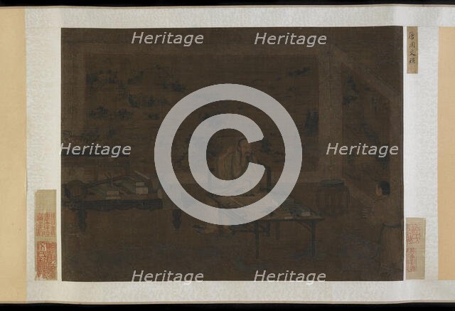 Man cleaning his ear, 1368-1644. Creator: Unknown.