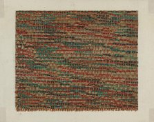 Shaker Rug Strips, 1935/1942. Creator: Lucille Chabot.