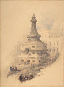 Oriental Scene, 1838. Creator: David Roberts.