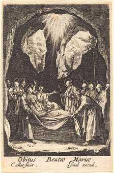 The Burial of the Virgin, in or after 1630. Creator: Jacques Callot.