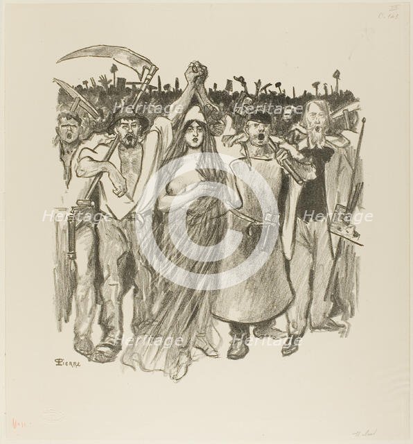 43160, March 1894. Creator: Theophile Alexandre Steinlen.