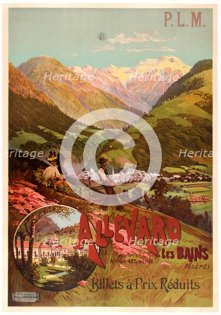 Allevard les Bains, 1900s. Creator: D'Alesi, Hugo (1849-1906).