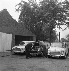 Auto Improvements, Mexborough, South Yorkshire, 1965. Artist: Michael Walters