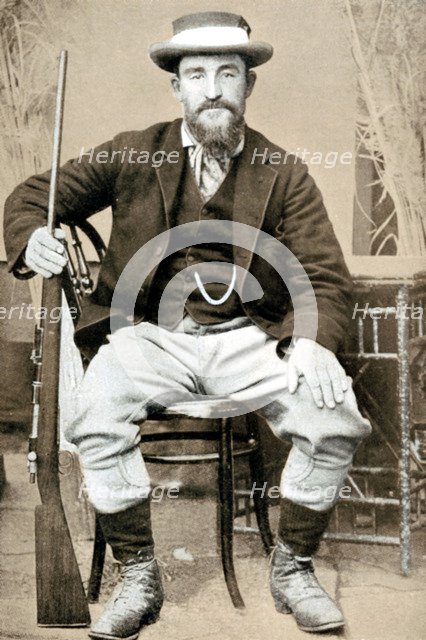 Christiaan de Wet, Boer soldier and politician, c1900. Artist: Unknown