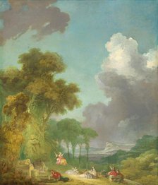 The Swing, c. 1775/1780. Creator: Jean-Honore Fragonard.