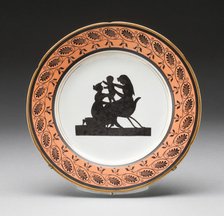 Plate, Coalport, c. 1805. Creators: Coalport Porcelain Factory, William Locke the Younger.