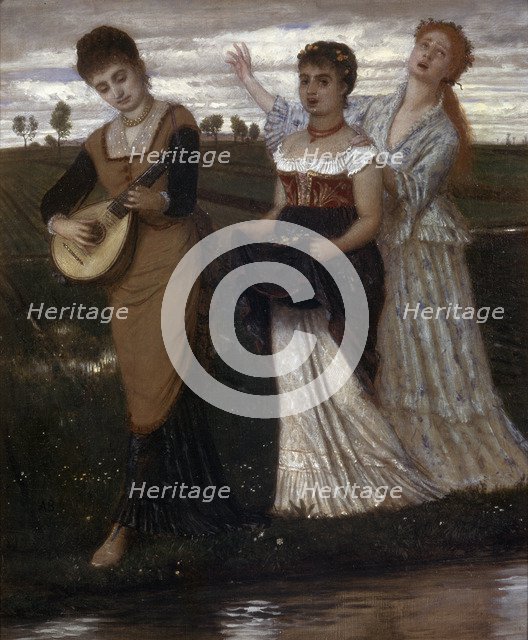 'Spring', 1876.  Artist: Arnold Böcklin