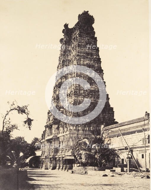 The Western Gopuram, January-March 1858. Creator: Captain Linnaeus Tripe.