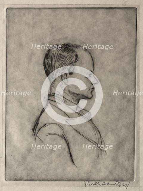 Portrait. Creator: Rudolf Schwartz (American, 1866-1912).