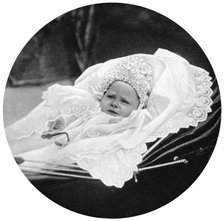 Prince Albert Windsor at age one, c1896. Artist: Unknown