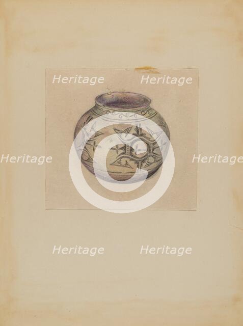 Vessel, 1935/1942. Creator: Mary Berner.