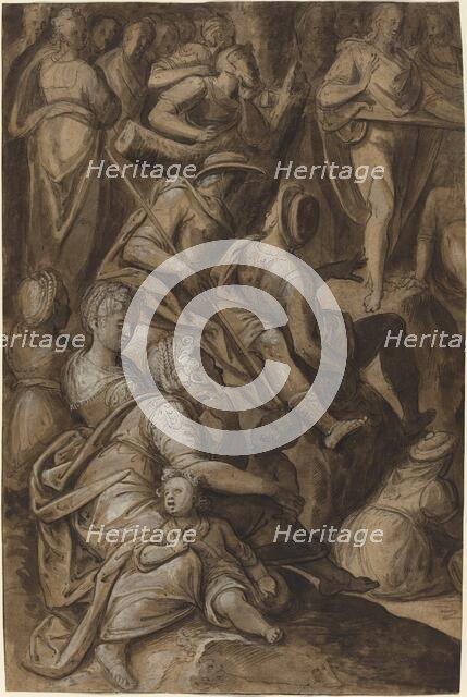 Saint John Preaching, 1575/1580. Creator: Anthonie Blocklandt.