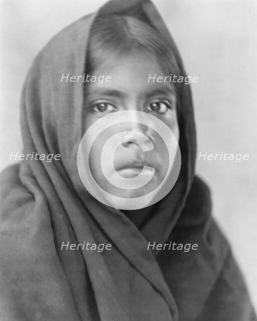 Qahatika maiden, c1907. Creator: Edward Sheriff Curtis.