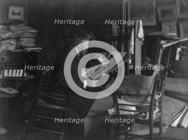 Joseph Pennell, 1860-1926, n.d.. Creator: Frances Benjamin Johnston.