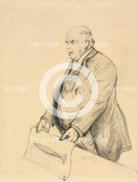 Robert Green Ingersoll, fourth quarter 19th century. Creator: Charles Paul Renouard (French, 1845-1924).