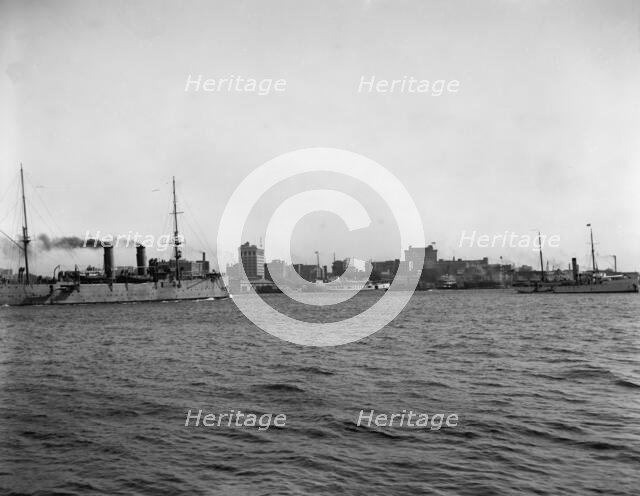 The Harbor, Norfolk, Va., c.between 1910 and 1920. Creator: Unknown.