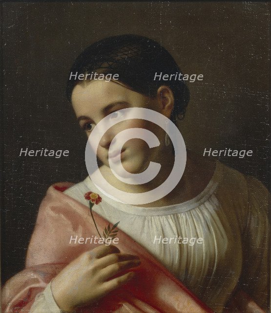 Poor Liza, 1827. Artist: Kiprensky, Orest Adamovich (1782-1836)