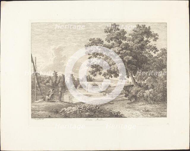 Ponte Molle, 1792. Creator: Jacob Wilhelm Mechau.