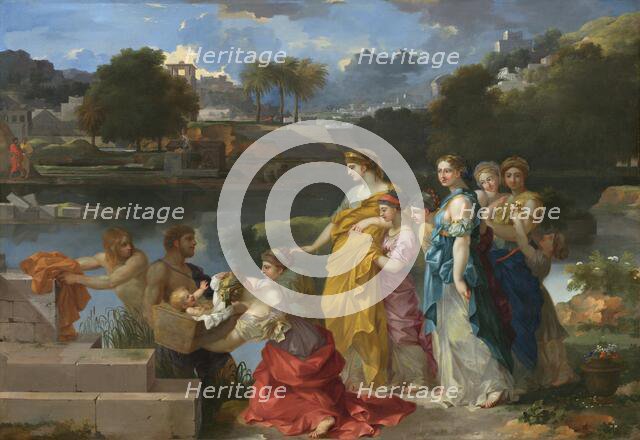 The Finding of Moses, c. 1655/1660. Creator: Sébastien Bourdon.