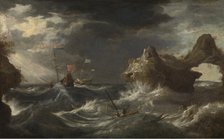 Storm at Sea, c1670-1700. Creator: Pieter Mulier the younger.