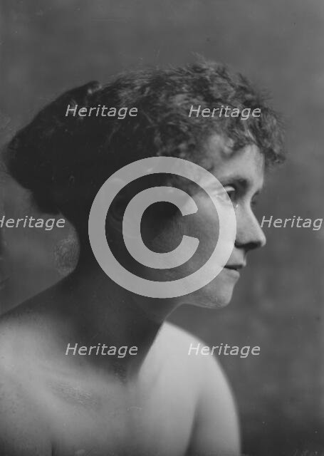 Kander, H., Miss, portrait photograph, 1917. Creator: Arnold Genthe.