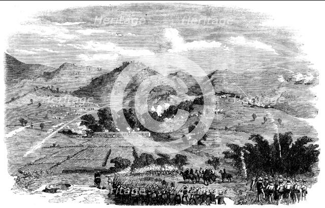 Attack on the "Braves" near the White Cloud Mountain, Canton - sketched by our special..., 1858. Creator: Unknown.