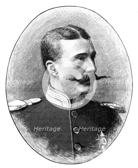 Prince Henry of Battenberg, (1900).Artist: Theodor Prumm