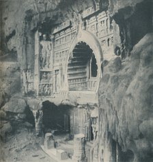 'Columns and Architrave Chiselled from the Rock with Wondrous Skill', c1935. Artist: Unknown.