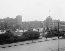 Exchange Place, Providence, R.I., c.between 1910 and 1920. Creator: Unknown.