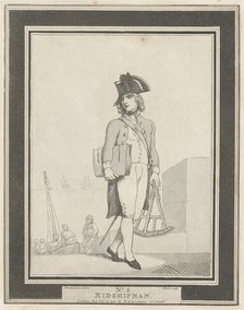 No. 5: Midshipman, February 15, 1799. Creator: Henri Merke.