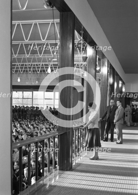 Tapton Hall Secondary Modern School, Sheffield, South Yorkshire, 1960.  Artist: Michael Walters