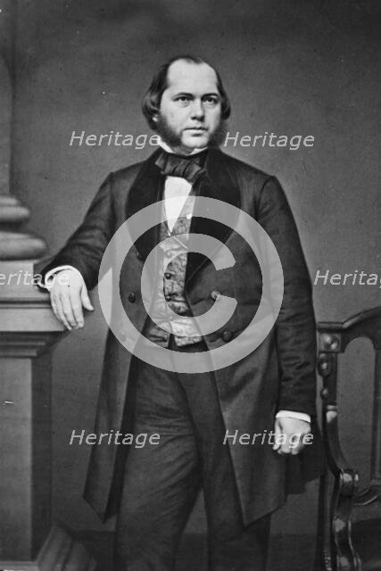 Elijah Ward of New York, between 1855 and 1865. Creator: Unknown.