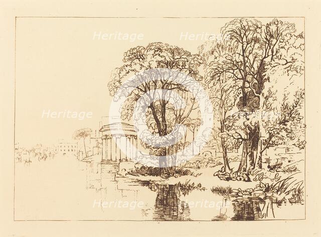 Isleworth, published 1819. Creator: JMW Turner.