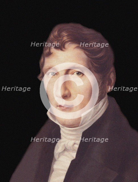 Portrait of Louis Spohr (1784-1859).
