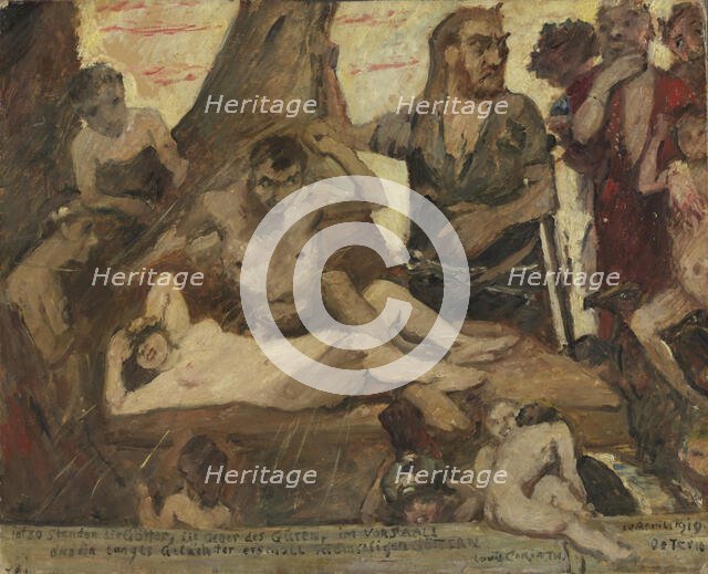 The Homeric Laughter, 1919. Creator: Lovis Corinth.