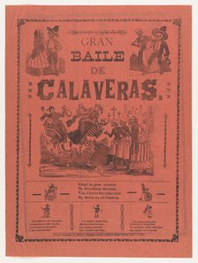 The great dance of skeletons, 1906., 1906. Creator: José Guadalupe Posada.
