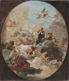 The Apotheosis of Hercules, 1765. Creator: Giovanni Domenico Tiepolo.