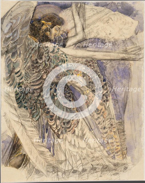 Seraph, 1904-1905. Creator: Vrubel, Mikhail Alexandrovich (1856-1910).