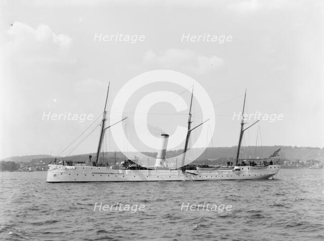 U.S.S. Dolphin, between 1885 and 1901. Creator: Unknown.