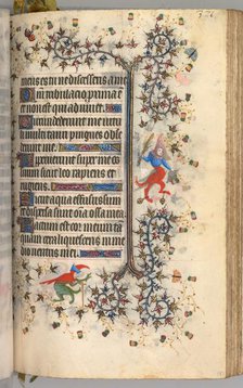 Hours of Charles the Noble, King of Navarre (1361-1425): fol. 181r, Text, c. 1405. Creator: Master of the Brussels Initials and Associates (French).