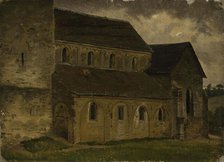 Erkrath Church, study, 1854. Creator: Werner Holmberg.