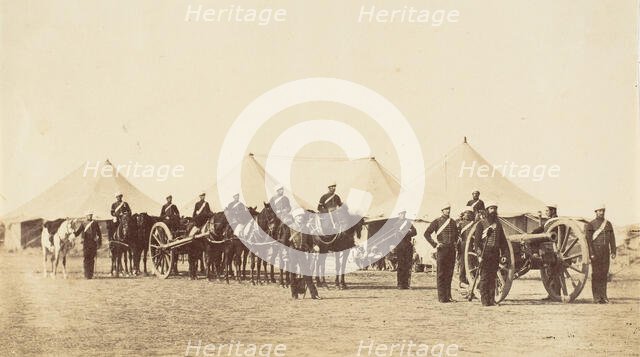 E.Troop Royal Horse Artillery, 1860, 1860. Creator: Unknown.