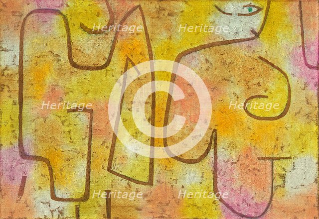 Lady and Fashion, 1938. Artist: Klee, Paul (1879-1940)